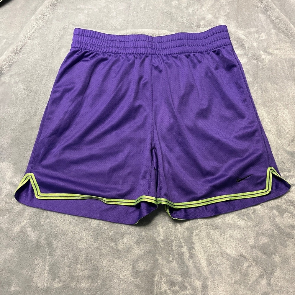 Nike Dri-FIT Purple Athletic Shorts Womens Small Running Gym Workout Athleisure